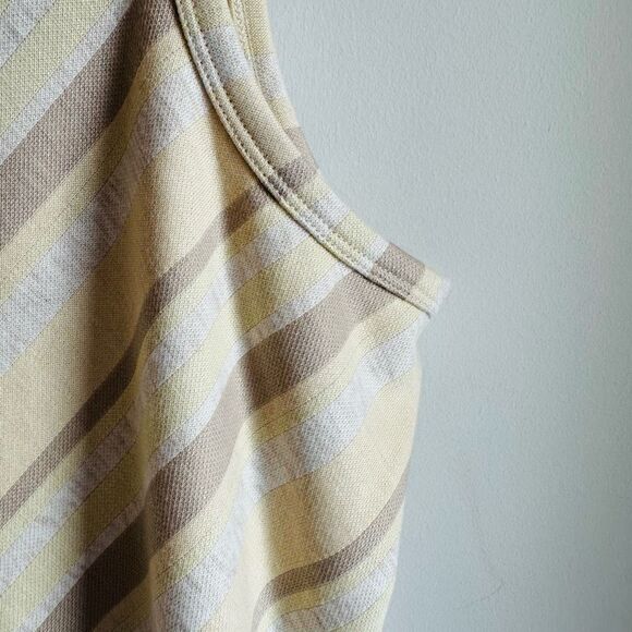FREE PEOPLE Sidelines Tank Top – Diagonal Stripe – Racerback – Size XS - Picture 6 of 7